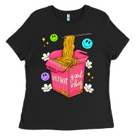 Black instant good vibes Ladies Tee - Artiststas