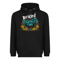 Black be kind Heavyweight Hoodie - SublimationCraftShop