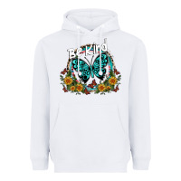 White be kind Heavyweight Hoodie - SublimationCraftShop
