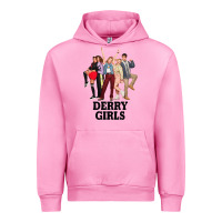 Fuchsia Pink Lover Gifts Derry Girls Gift For Movie Fans Urban Hoodie - lanVoArt