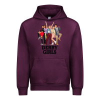 Mauve Wine Lover Gifts Derry Girls Gift For Movie Fans Urban Hoodie - lanVoArt