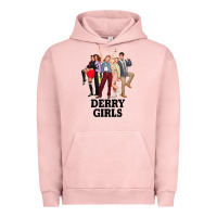 Pigment Salmon Lover Gifts Derry Girls Gift For Movie Fans Urban Hoodie - lanVoArt