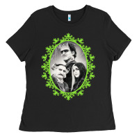Black the munsters halloween 2022 Ladies Tee - lanVoArt