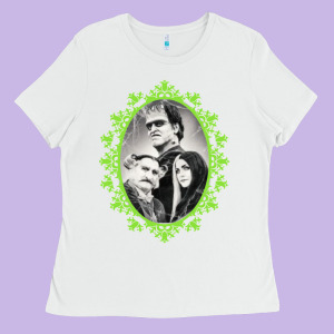 The Munsters Halloween 2022 Ladies Tee Designed By Lanvoart