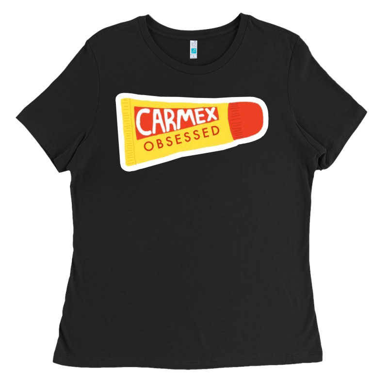 Carmex Obsessed Sticker Ladies Tee by lanVoArt | Teevron