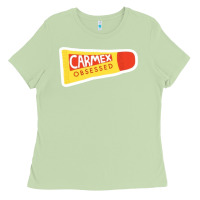 Matcha carmex obsessed sticker Ladies Tee - lanVoArt