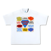 White super dad Urban Heavy Tee - TumblerDesignByShophia
