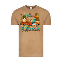 Vintage Camel Fall Thankful and blessed Vintage Tee - NancyCooperArtShop