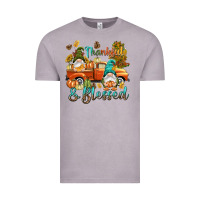 Vintage Zinc Fall Thankful and blessed Vintage Tee - NancyCooperArtShop