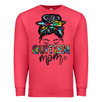 Cardinal autism mom Premium Sweatshirt - CowhideDigitalArt