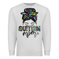 Dove Grey autism mom Premium Sweatshirt - CowhideDigitalArt