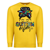 Lemon autism mom Premium Sweatshirt - CowhideDigitalArt