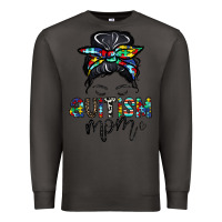 Smoke autism mom Premium Sweatshirt - CowhideDigitalArt