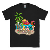 Black take it easy Classic Tee - NancyCooperArtShop