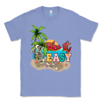 Colony Blue take it easy Classic Tee - NancyCooperArtShop