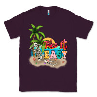 Plum take it easy Classic Tee - NancyCooperArtShop