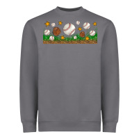 Storm Baseball Glove With Leopard Libbey Glass Heavyweight Sweatshirt - BundleAndBundleShop