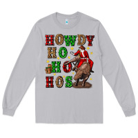 Moon Dust howdy ho ho hos christmas Long Sleeve Tee - CowGirlArtShop
