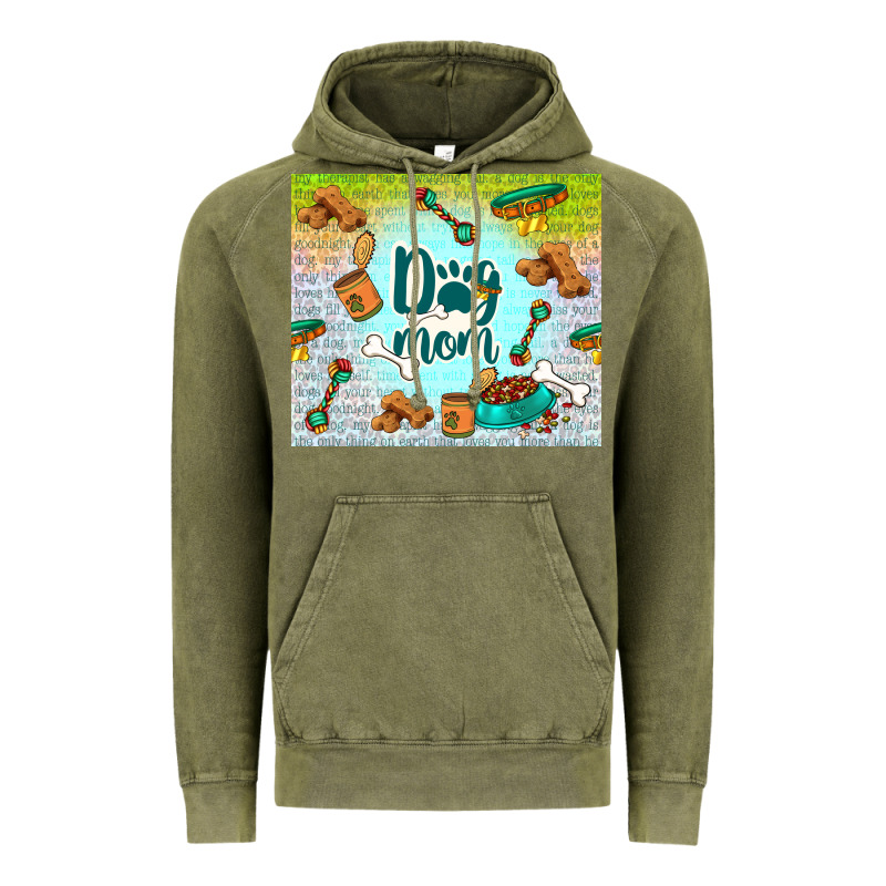 Dog Mom Vintage Hoodie by TumblerDesignByShophia | Teevron