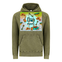 Vintage Olive dog mom Vintage Hoodie - TumblerDesignByShophia