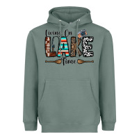 Sage living on lake time Heavyweight Hoodie - CowhideDigitalArt