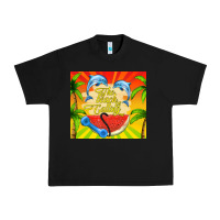 Black the beach is calling Urban Heavy Tee - TumblerDesignByShophia