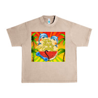 French Oak the beach is calling Urban Heavy Tee - TumblerDesignByShophia