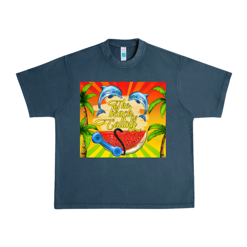 The Beach Is Calling Urban Heavy Tee by TumblerDesignByShophia | Teevron