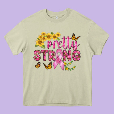 Pretty Strong Heavy Core Tee Designed By Bundleandbundleshop