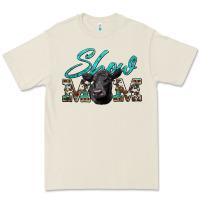 Bone show mom aztec cowhide black angus Premium Tee - Artiststas