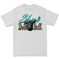 Show Mom Aztec Cowhide Black Angus Premium Tee | Teevron