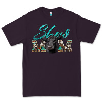 Plum show mom aztec cowhide black angus Premium Tee - Artiststas