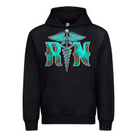 Black registered medical symbol nurse Urban Hoodie - BarkalooDesign