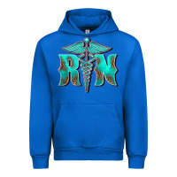 Cobalt registered medical symbol nurse Urban Hoodie - BarkalooDesign
