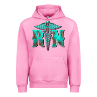 Fuchsia Pink registered medical symbol nurse Urban Hoodie - BarkalooDesign