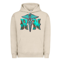 Pigment French Oak registered medical symbol nurse Urban Hoodie - BarkalooDesign