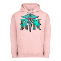 Pigment Salmon registered medical symbol nurse Urban Hoodie - BarkalooDesign