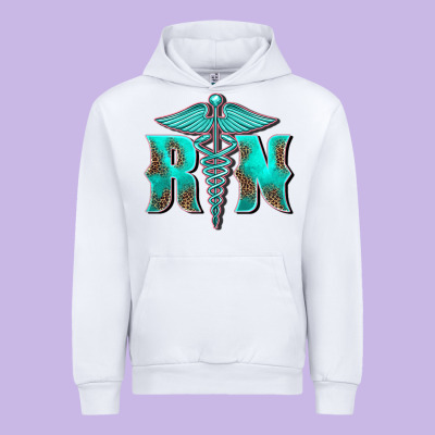 Registered Medical Symbol Nurse Urban Hoodie Designed By Barkaloodesign