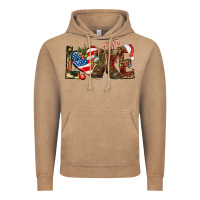 Army Christmas Love 4th Of July Vintage Hoodie | Teevron