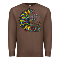Chestnut autism sunflower Premium Sweatshirt - CowhideDigitalArt