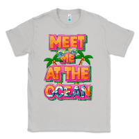 Moon Dust Meet me at the ocean Summer Classic Tee - NancyCooperArtShop