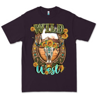 Plum wild west Premium Tee - Artiststas