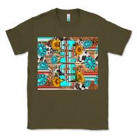 Army Green western nana Classic Tee - RanaPortraitStore