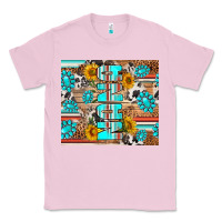 Bubblegum Pink western nana Classic Tee - RanaPortraitStore
