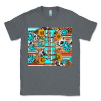 Charcoal Heather western nana Classic Tee - RanaPortraitStore