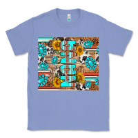 Colony Blue western nana Classic Tee - RanaPortraitStore