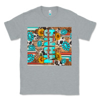 Heather Grey western nana Classic Tee - RanaPortraitStore