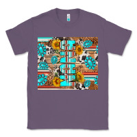 Lavender western nana Classic Tee - RanaPortraitStore
