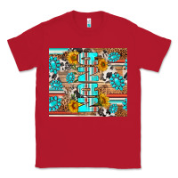 Red western nana Classic Tee - RanaPortraitStore