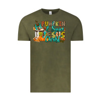 Vintage Olive Pumpkin spice and Jesus Christ Vintage Tee - RanaPortraitStore